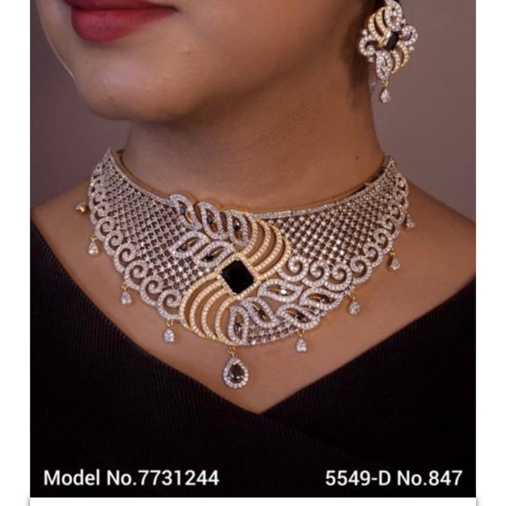 Classic statement Jewellary. Real Zircon.